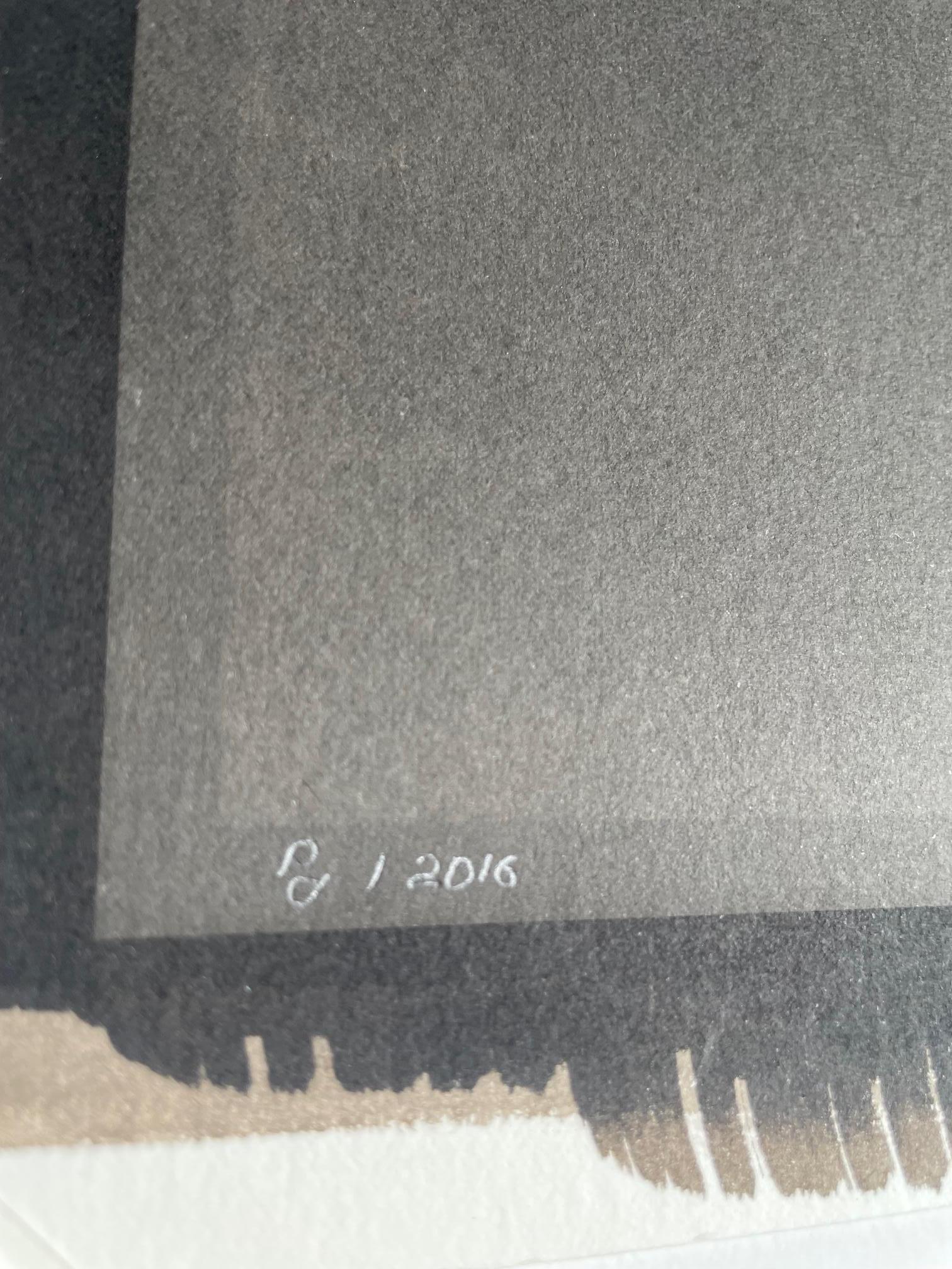 Dunkle Ausstrahlung (Schwarz), Landscape Photograph, von Bob Kersey