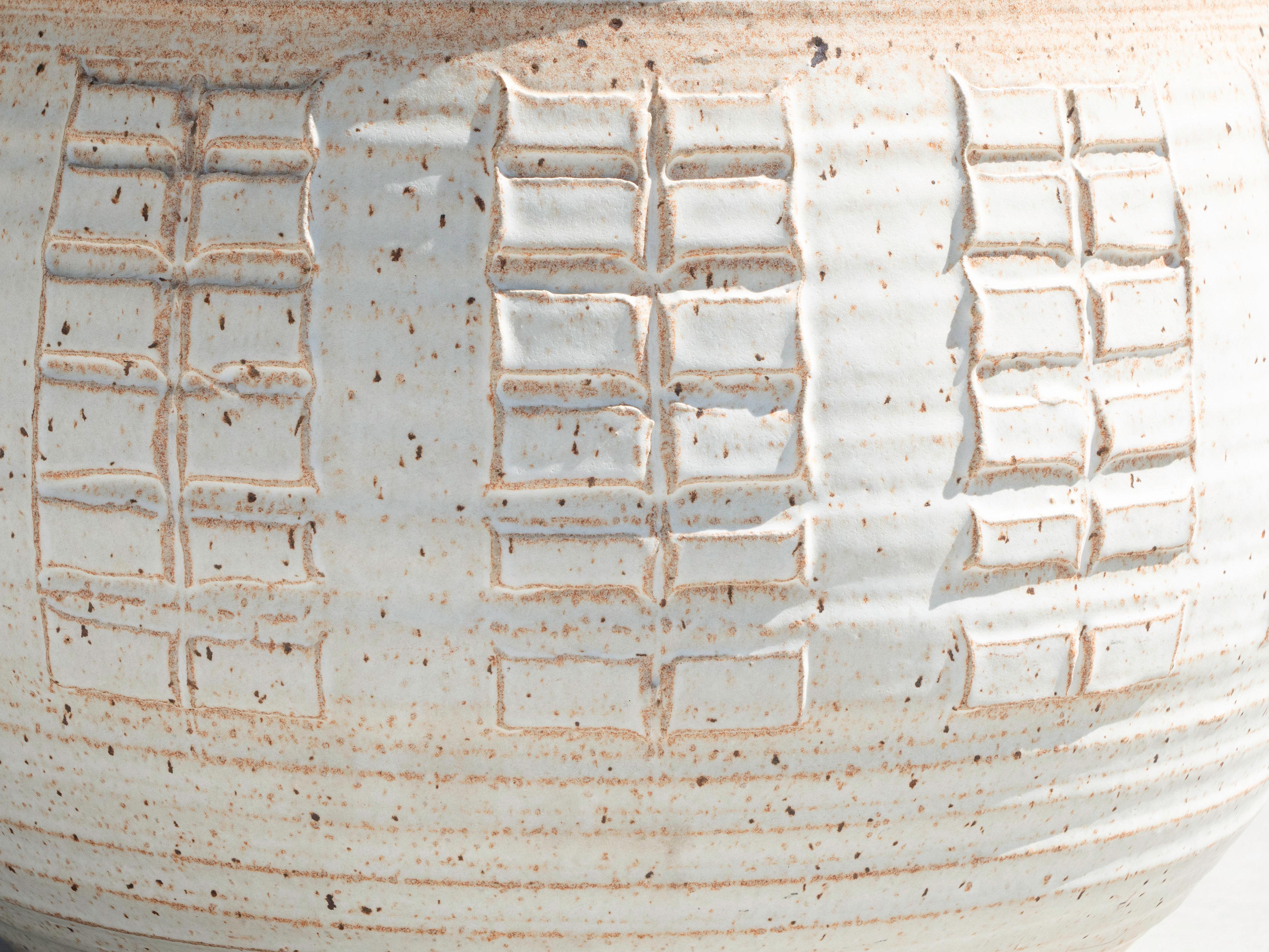 Américain Bob Kinzie Affiliated Craftsmen Pottery Planter, California 1960's en vente