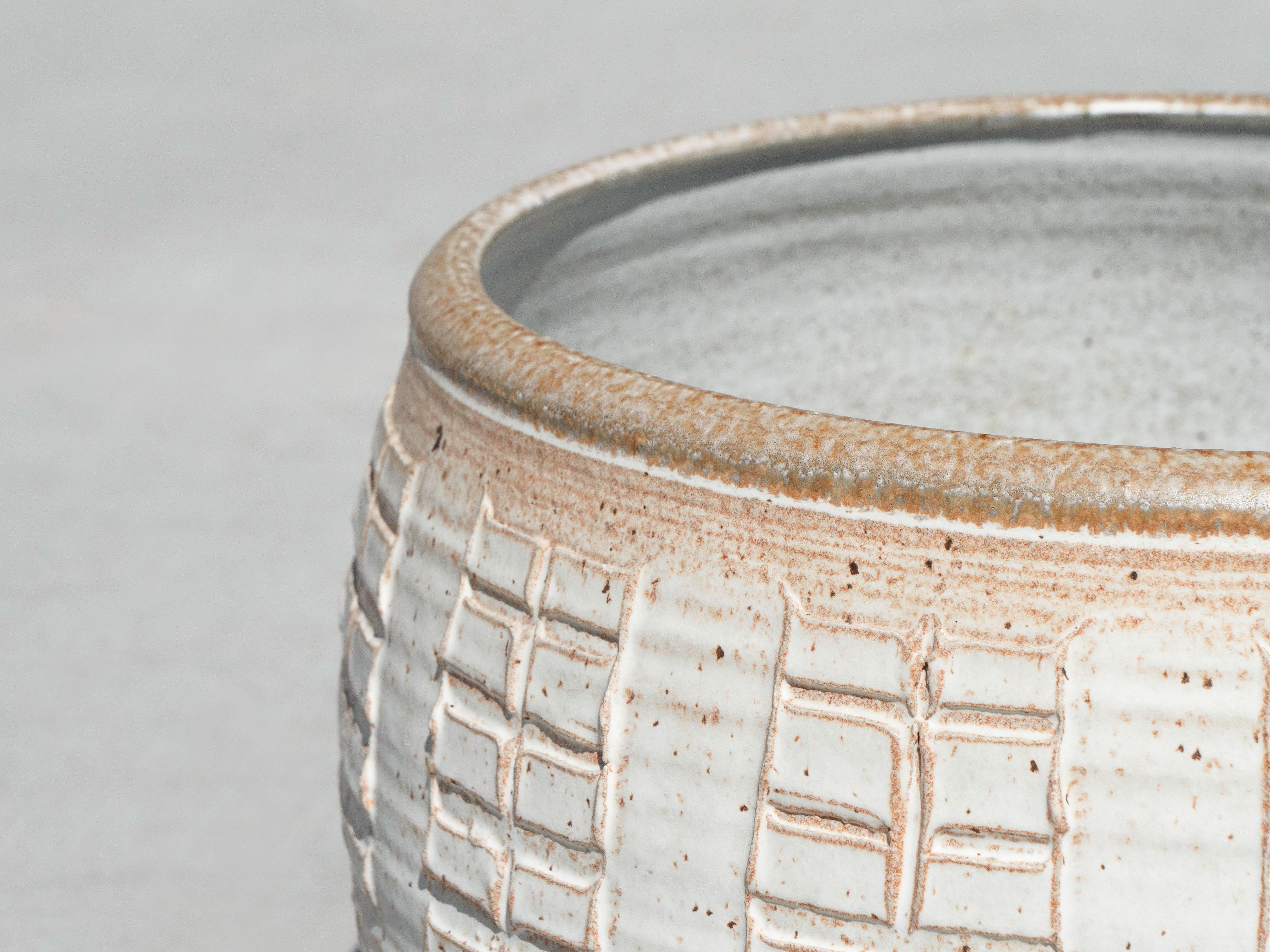 Céramique Bob Kinzie Affiliated Craftsmen Pottery Planter, California 1960's en vente