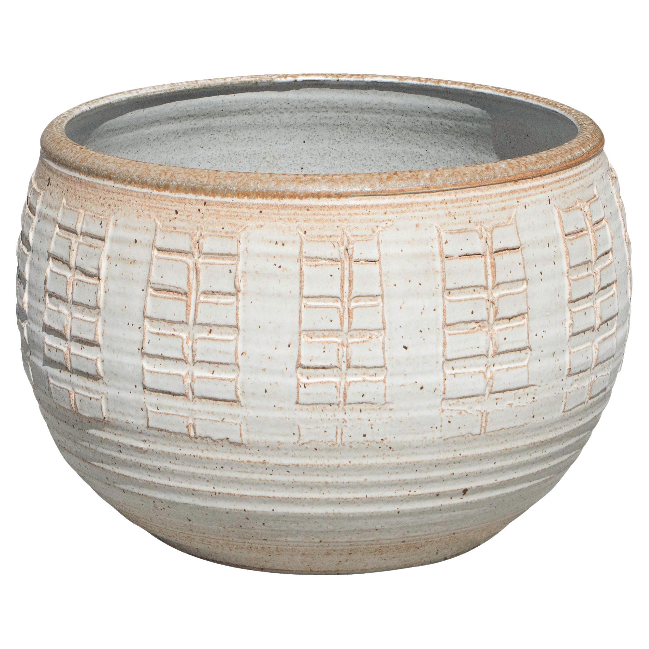 Bob Kinzie Affiliated Craftsmen Pottery Planter, California 1960's en vente