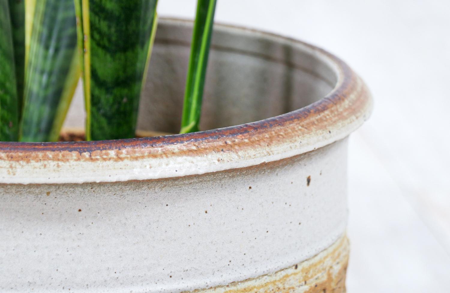 Céramique Vase jardinière en poterie de grès de Bob Kinzie pour artisans acheteurs professionnels en vente