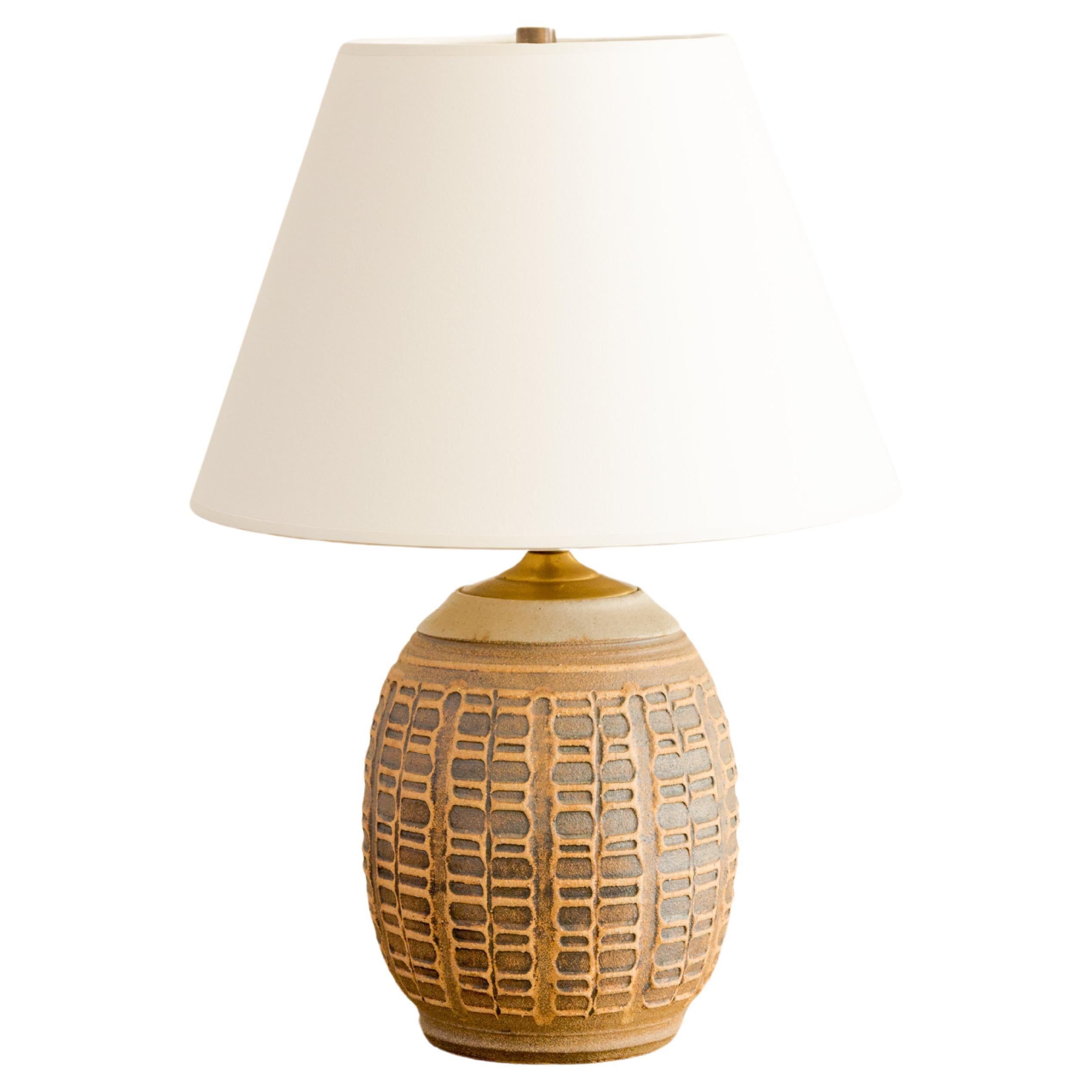 Bob Kinzie  Stoneware Table Lamp