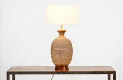 Bob Kinzie “Z-Series” Ceramic Table Lamp for Affiliated Craftsmen