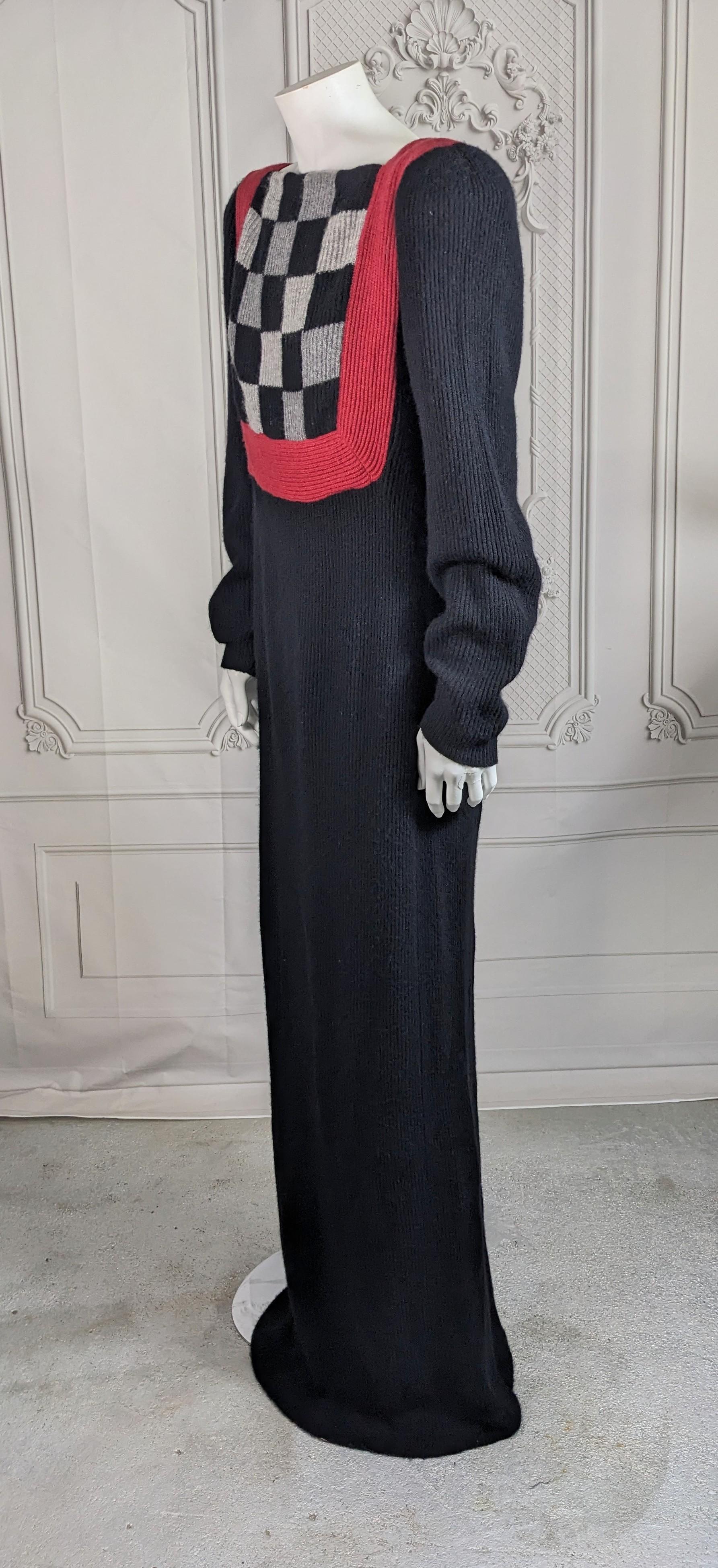 Bob Mackie Cashmere Knit Gown For Sale 2