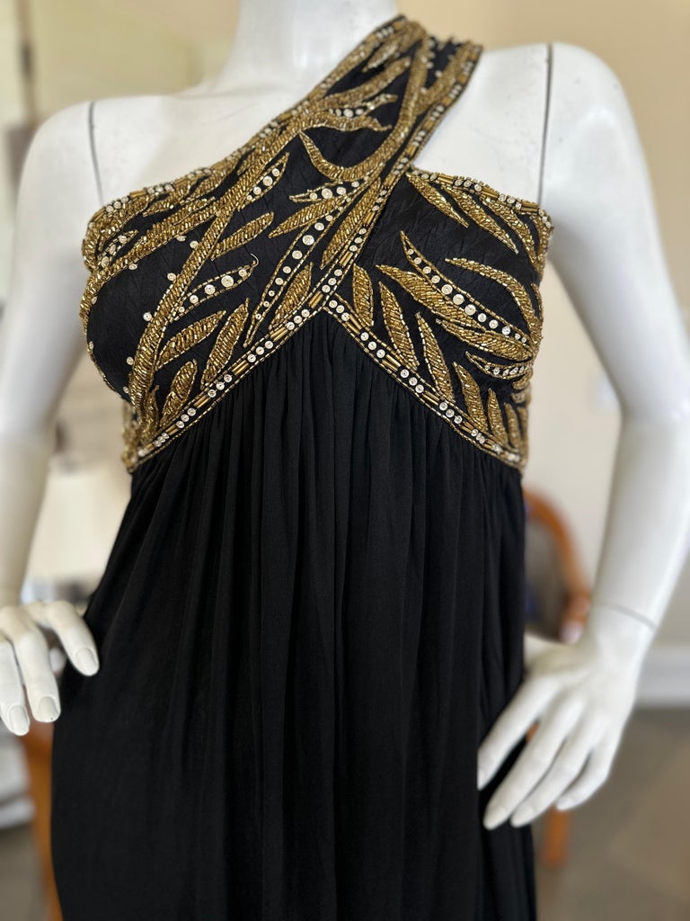 slim fit dress slacks VINTAGE GLAMOROUS NEIMAN MARCUS SILK DRESS WITH FABULOUS LOW CUT BAC –  Vintage Clothing & Fashions main image 0