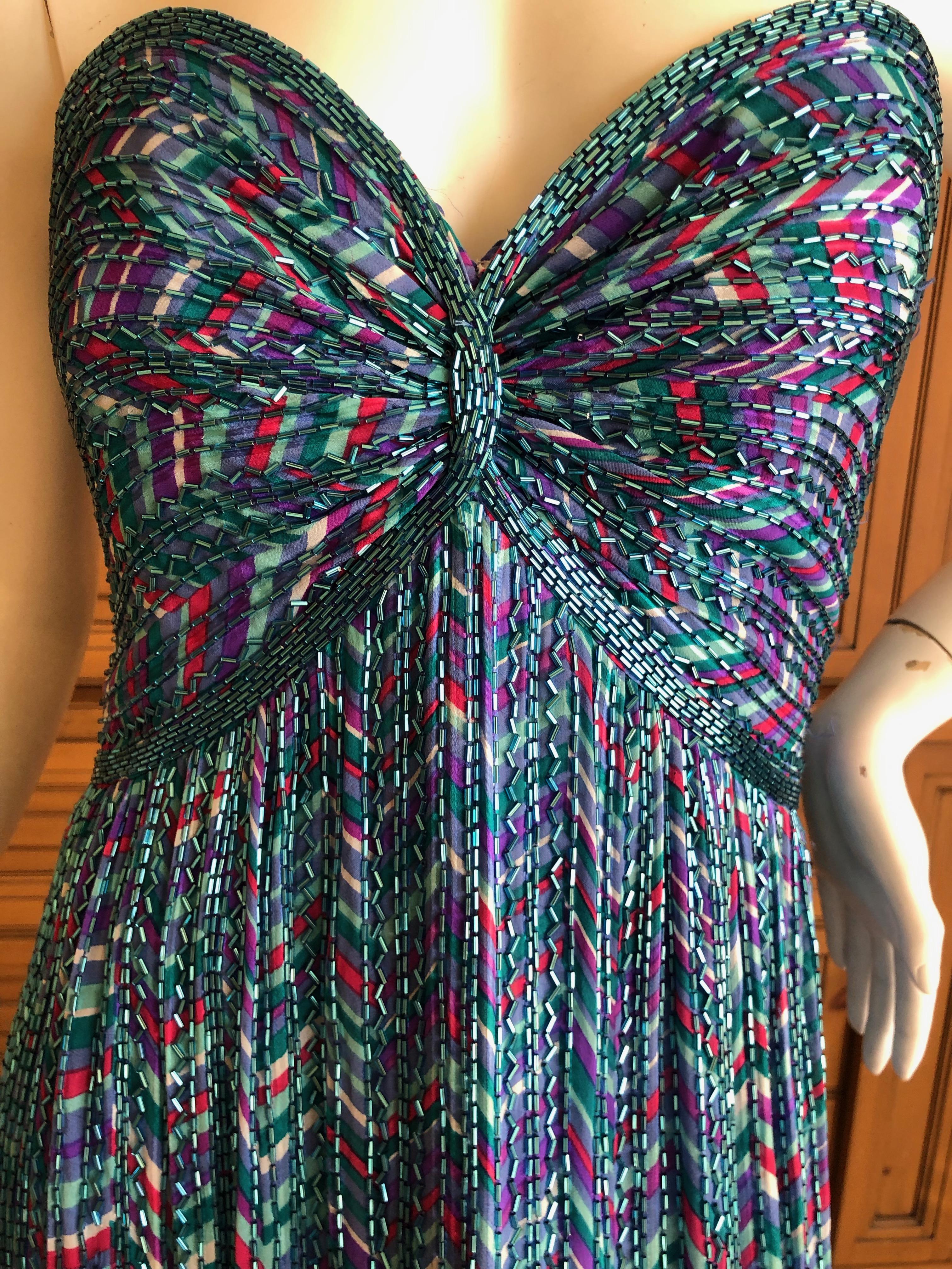 bugle beaded dress