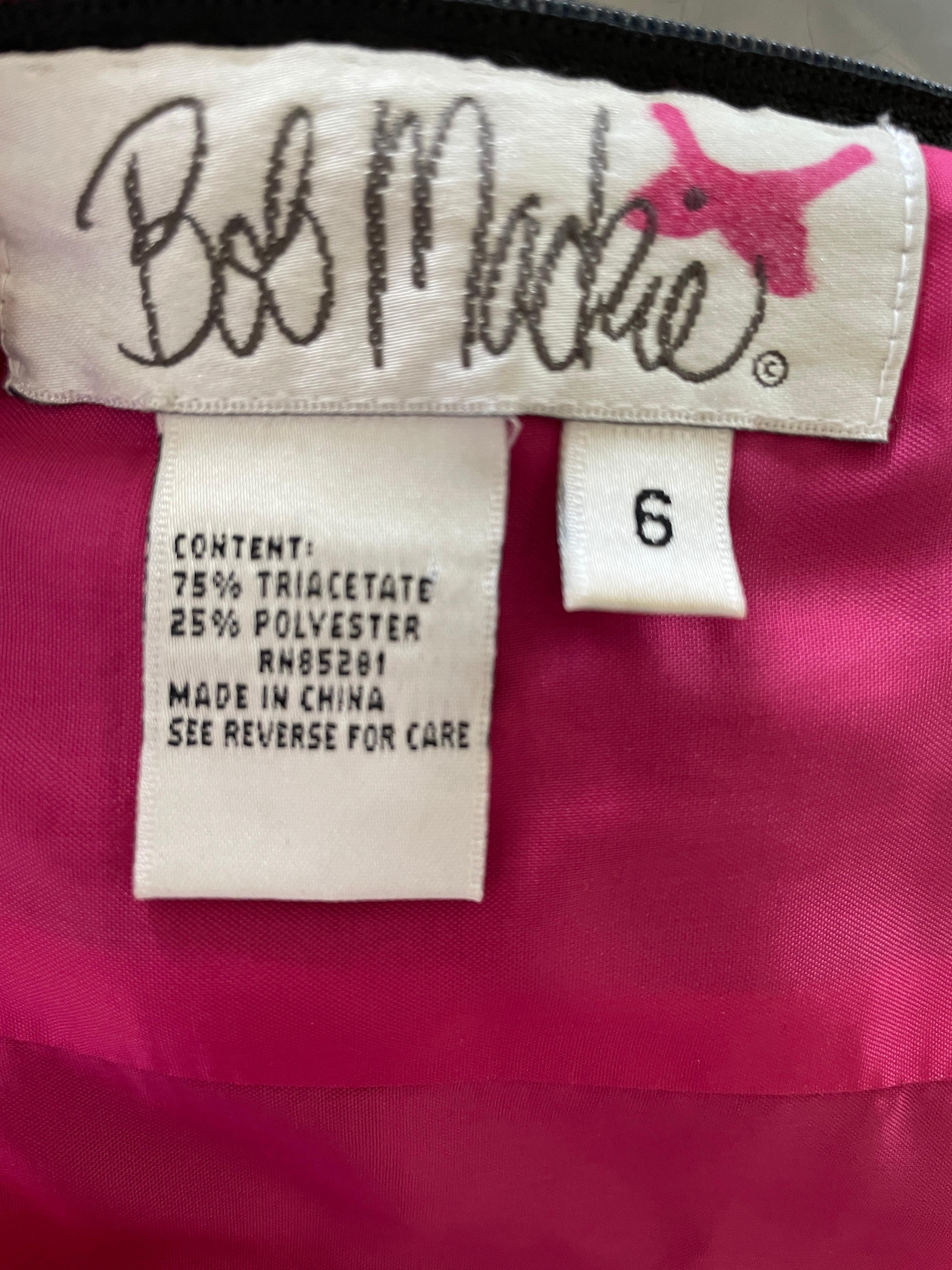 Bob Mackie Vintage 80's Off the Shoulder Beaded Lace Evening Dress w Bead Fringe For Sale 8
