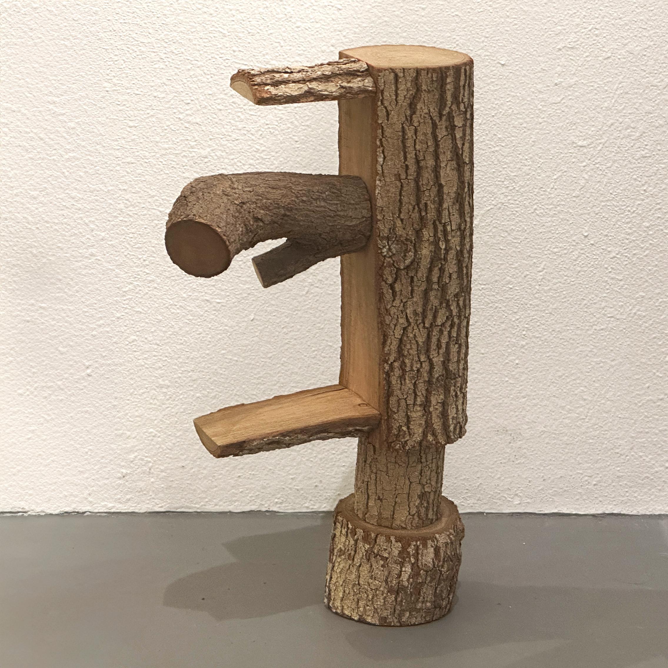 Bob Matheny Allied Crafstmen San Diego Mein Haiku Alphabet Buchstabe E Skulptur 1998 (amerikanisch) im Angebot