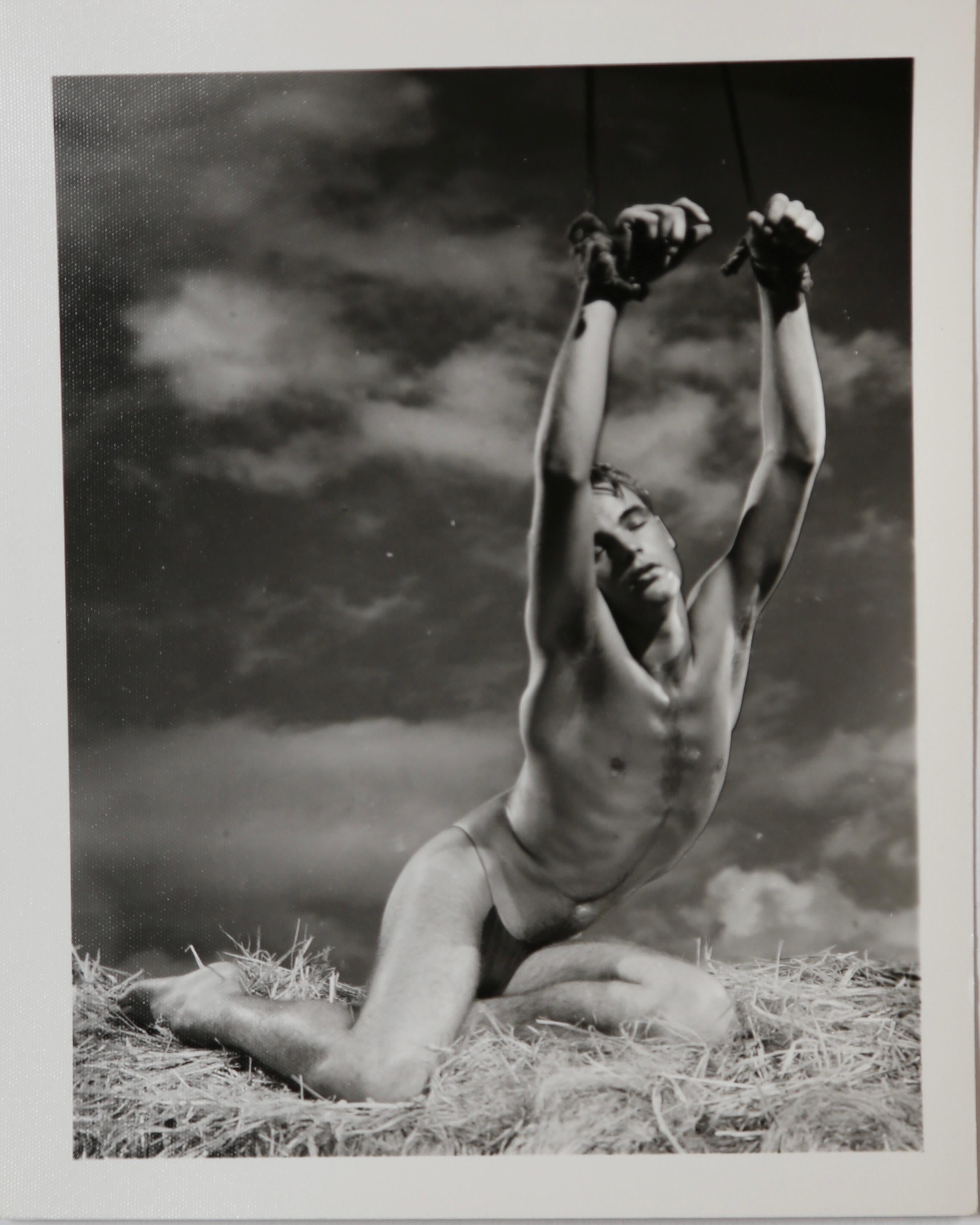 BOB MIZER  ATHLETIC MODEL GUILD 1950s Vintage 12 Photograph Series - Rome of Old in vendita 2