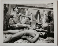 BOB MIZER  ATHLETIC MODEL GUILD 1950s Vintage 12 Photograph Series - Rome of Old