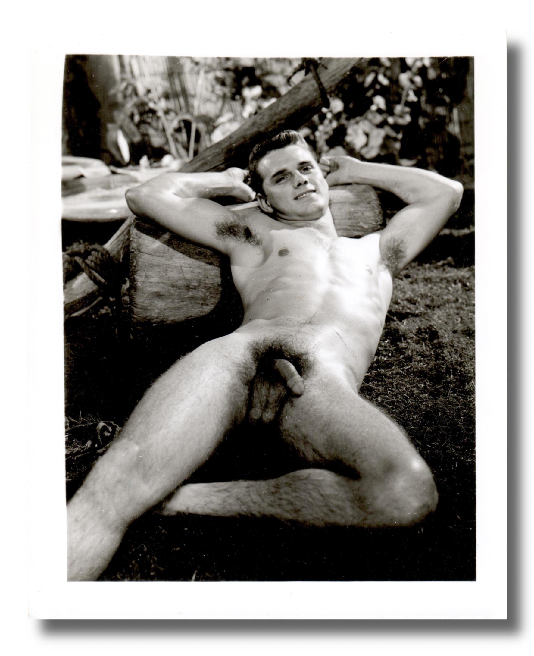 Bob Mizer Nude Photograph - 1960s Gelatin Silver Print - Original Photograph - AMG Los Angeles - Genuine