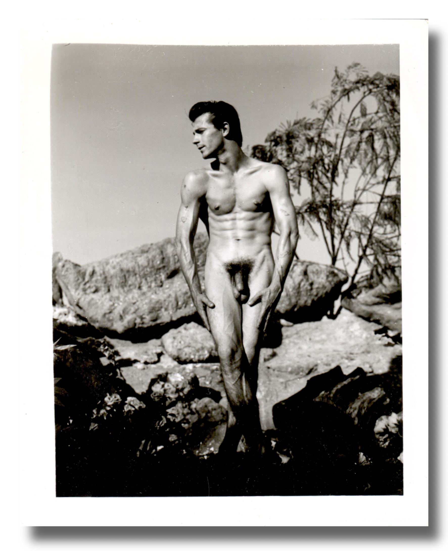 Bob Mizer Nude Photograph - 1960s Gelatin Silver Print - Original Photograph - AMG Los Angeles - Genuine