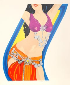 Bellydancer 2, serigrafia Pop Art autografata di Bob Pardo