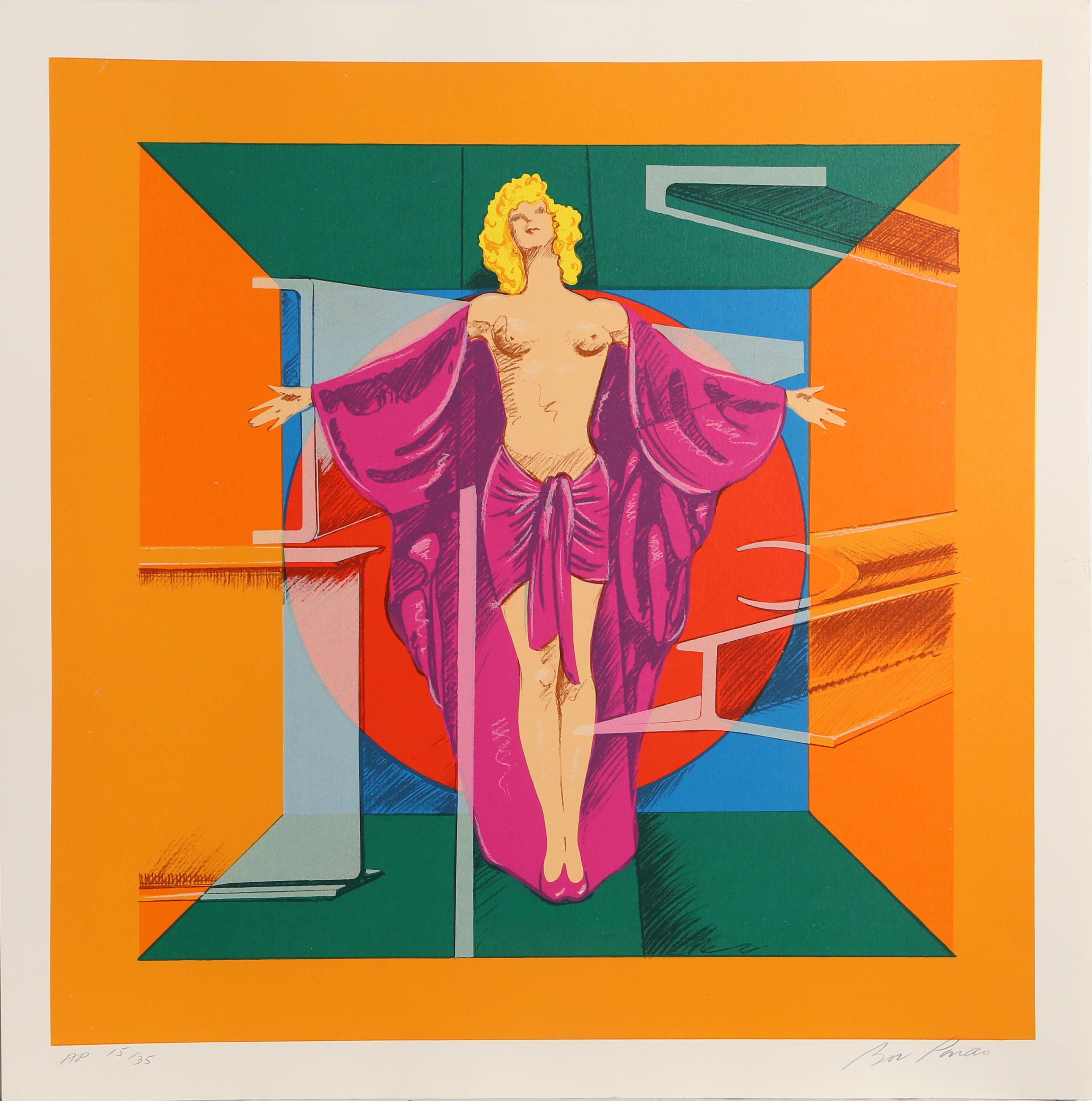 The Crucifixion, Signed Pop Art Screenprint by Bob Pardo