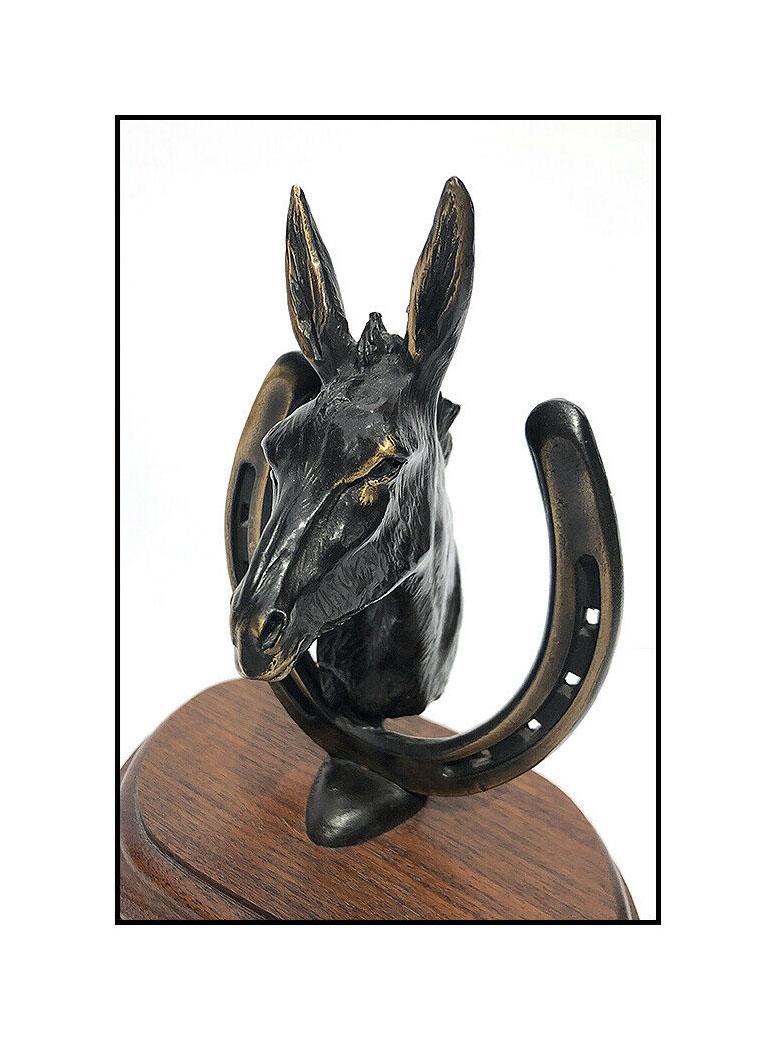 Bob Parks Authentic and Original Bronze Sculpture 