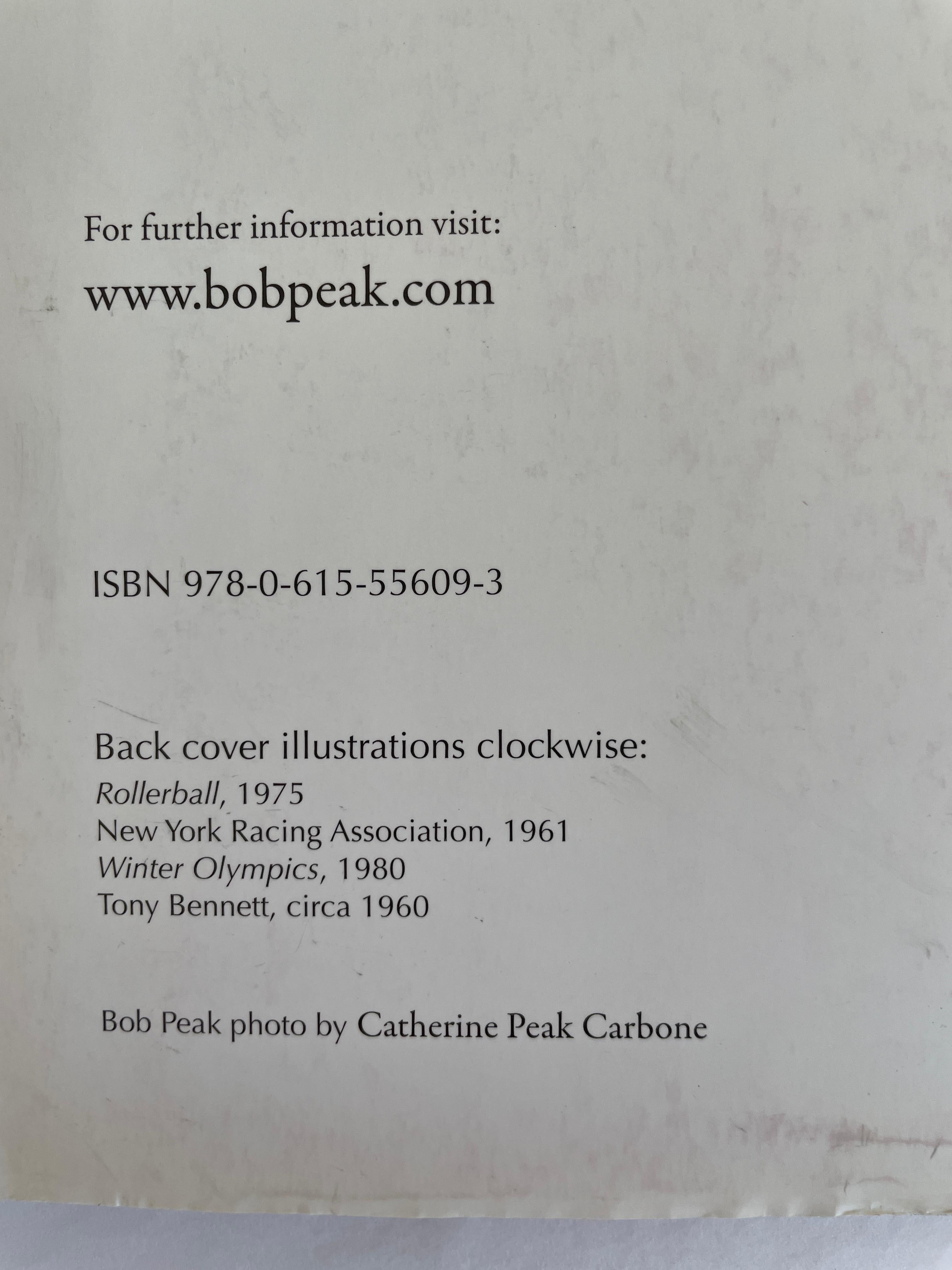 Bob Peak illustratore Libro raro con copertina rigida in vendita 15