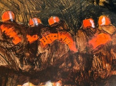 Football Team Sports Action Painting  Abstract Expressionism, Sports Illustrated