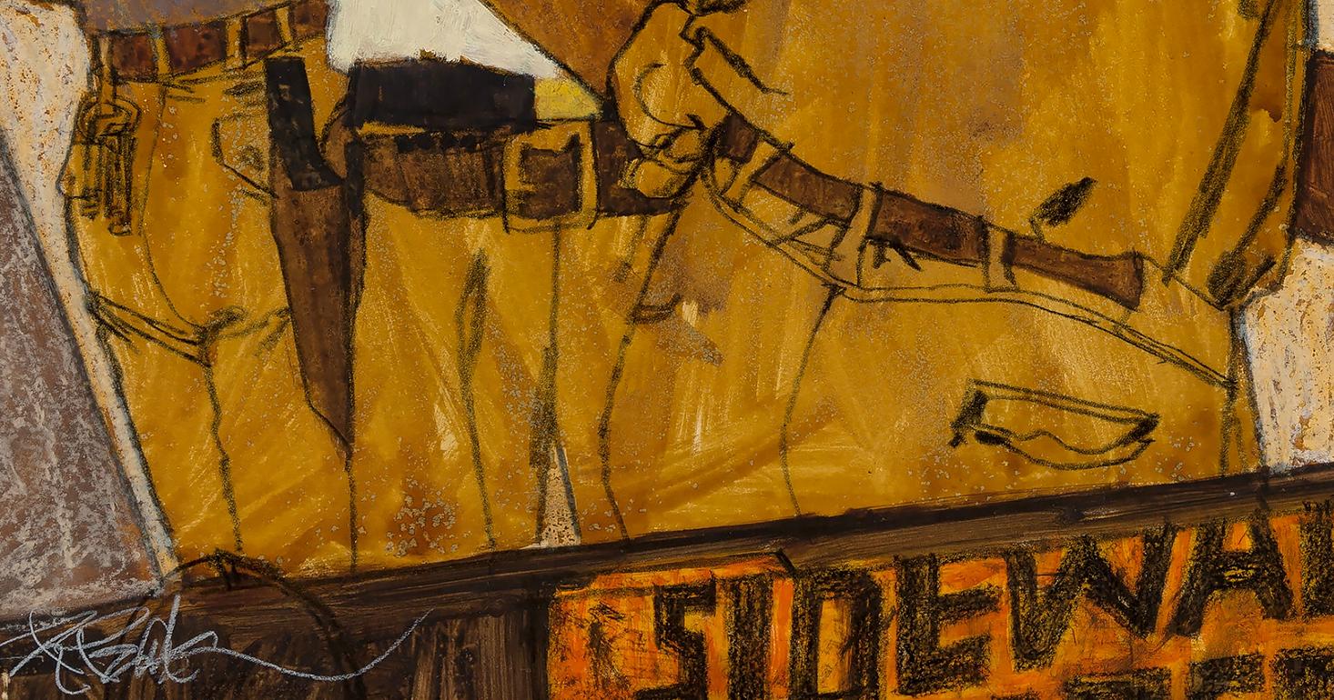 Gli operai edili dipingono nello stile di Vuillard  Les Nabis post-impressione in vendita 1