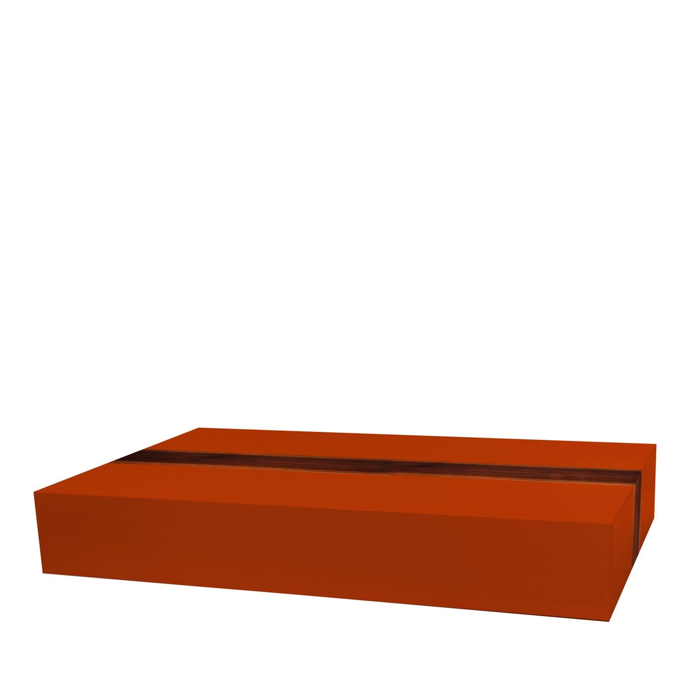 Modern Bob Red Coffee Table For Sale