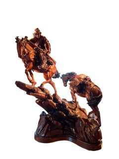 Trapper with Horses "Survivance"