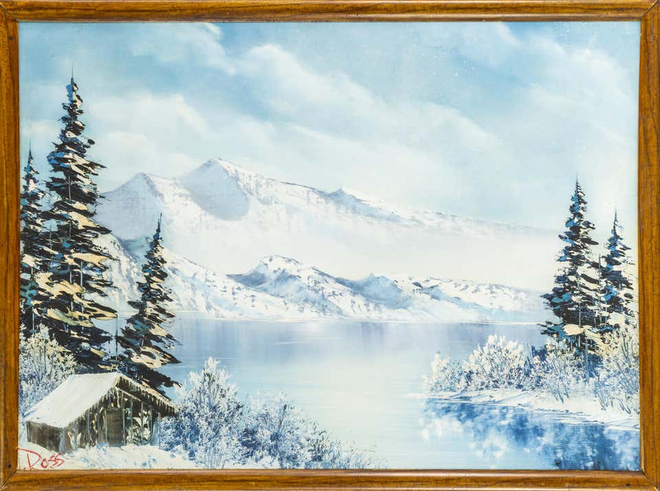 Original Bob Ross Painting - 8 For Sale on 1stDibs