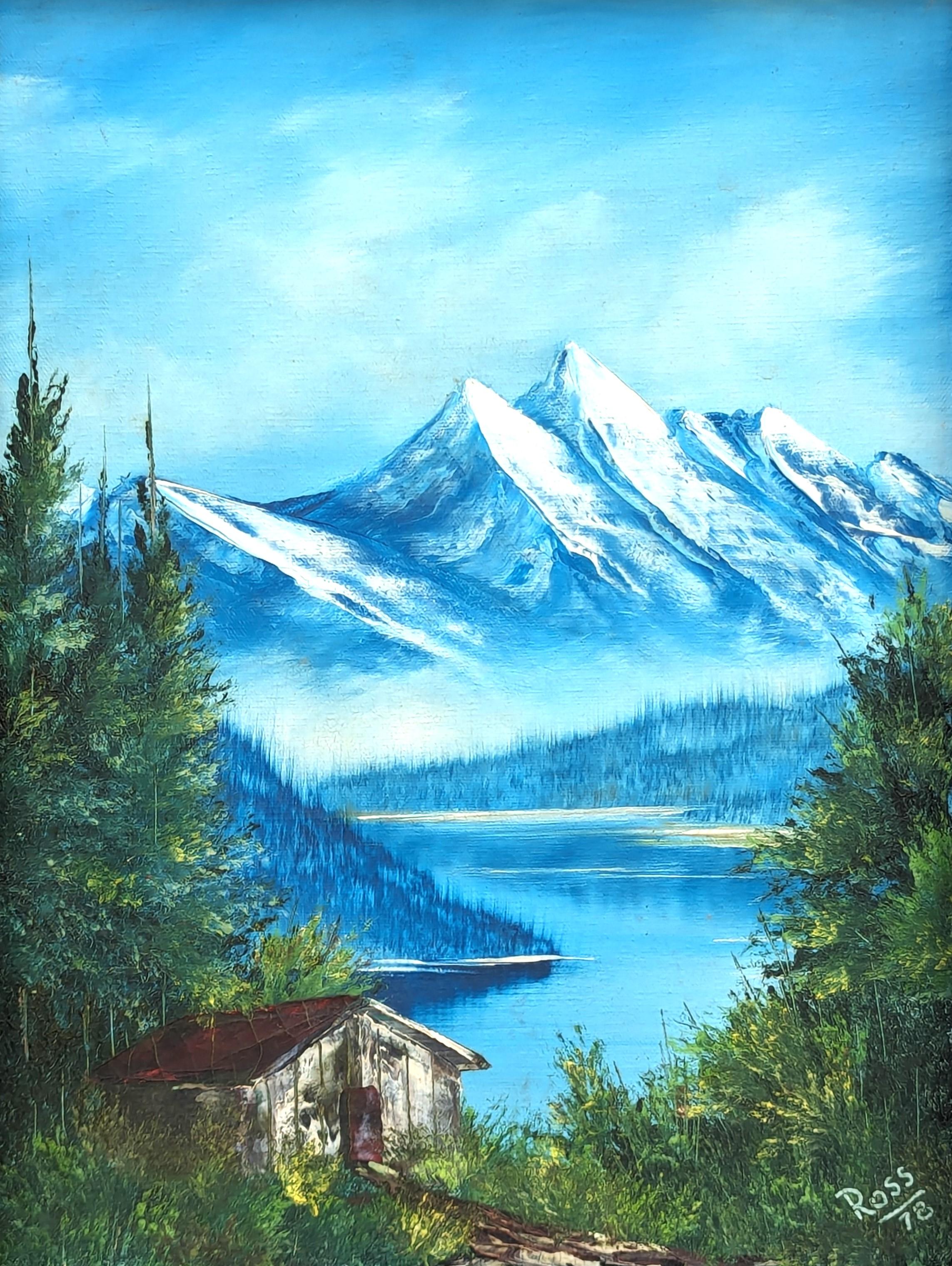 bob ross landscape