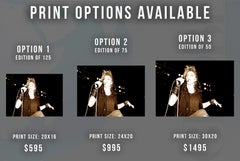 Madonna Performing at Studio 54 Fine Art Print