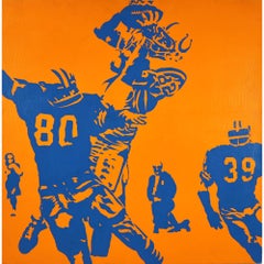 ‘Ray Berry Catches Unitas Pass – Alexander 
Mertens Defend’