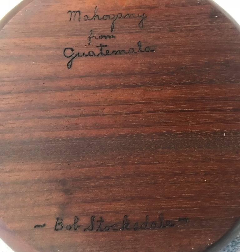 20ième siècle Ensemble de six bols en bois tourné signés Bob Stocksdale, de style Mid-Century Modern   en vente