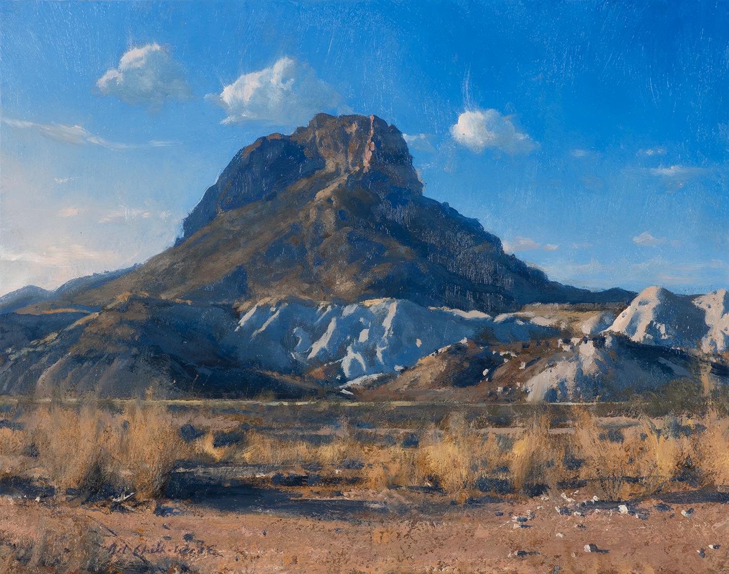 Bob Stuth-Wade Landscape Painting - Cerro Castellan, A.M.