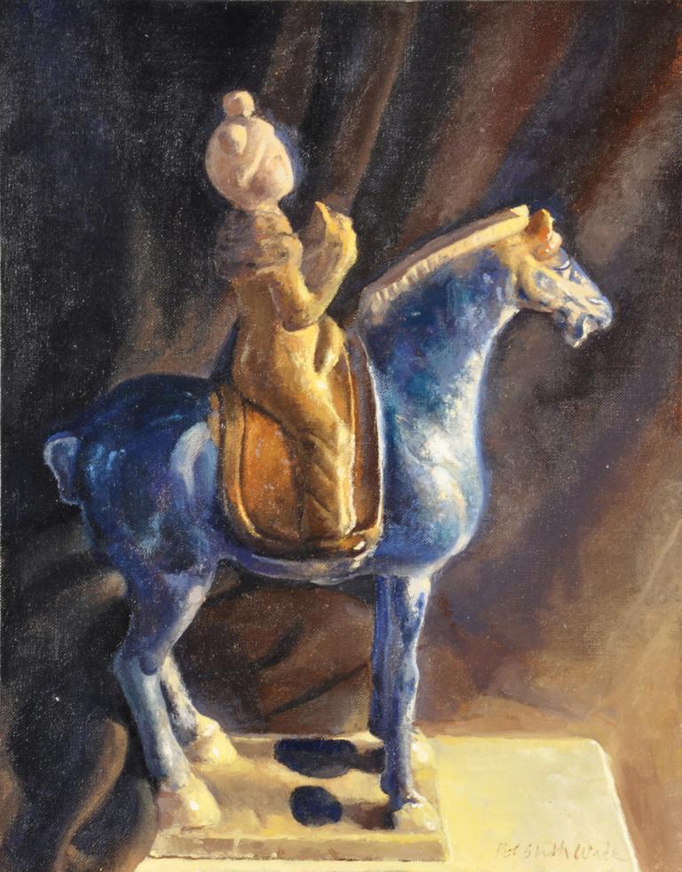 Bob Stuth-Wade Still-Life Painting - Gil's Horse
