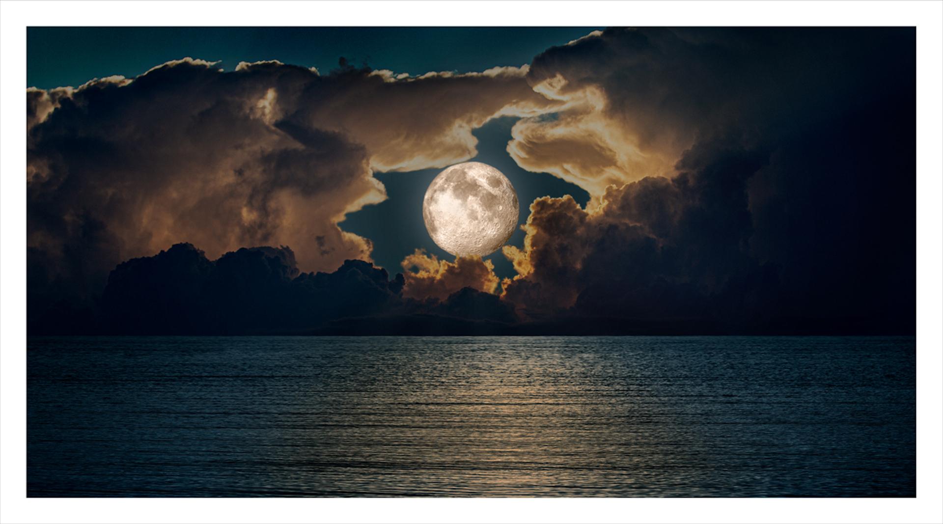 Moon #04 - Photograph by Bob Tabor