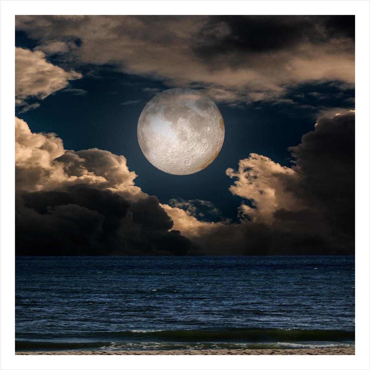 Moon #09 - Photograph by Bob Tabor