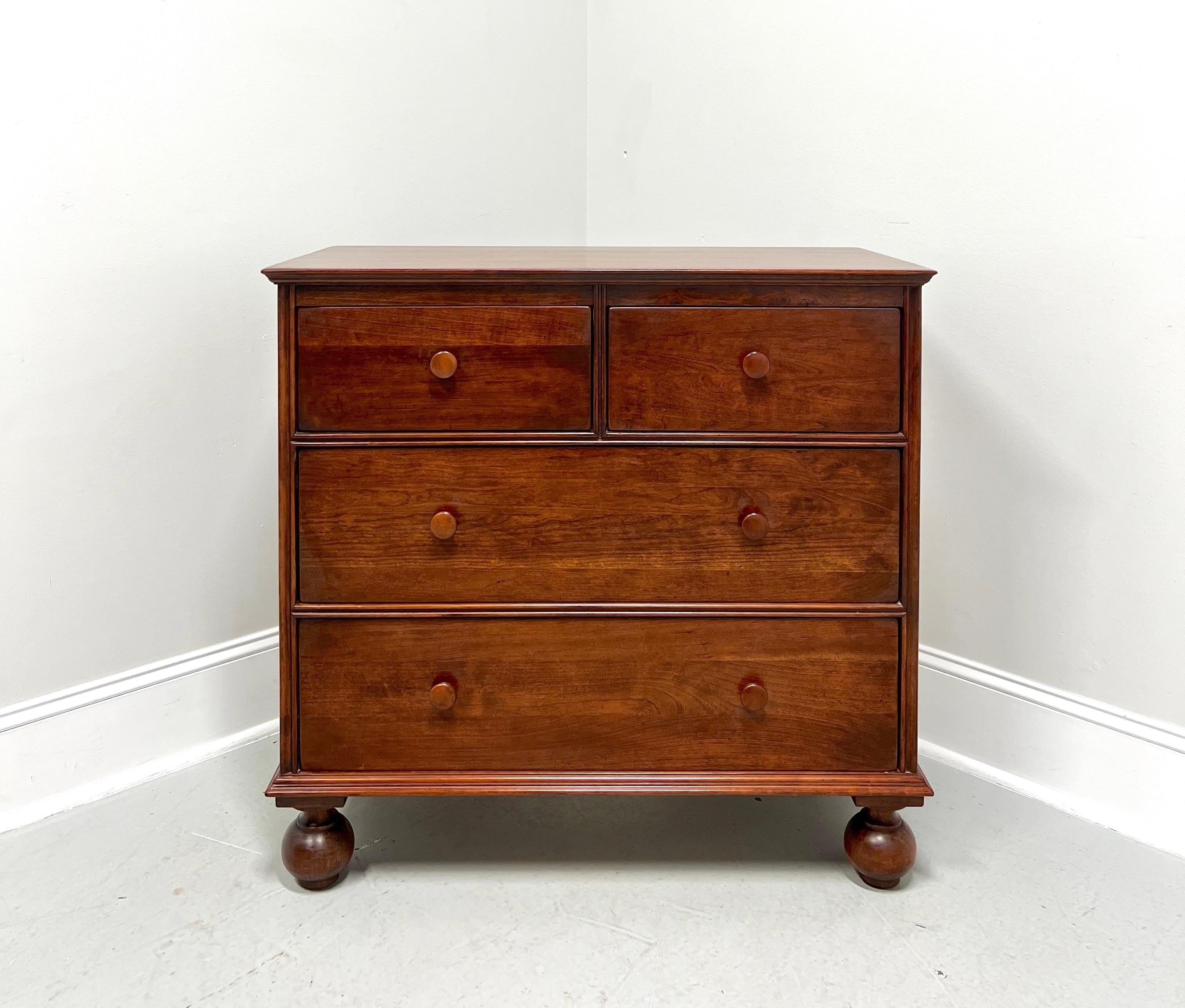 A bachelor chest in the Georgian style by Lexington Furniture, the 