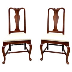 Vintage BOB TIMBERLAKE by Lexington Solid Cherry Queen Anne Dining Side Chair - Pair A