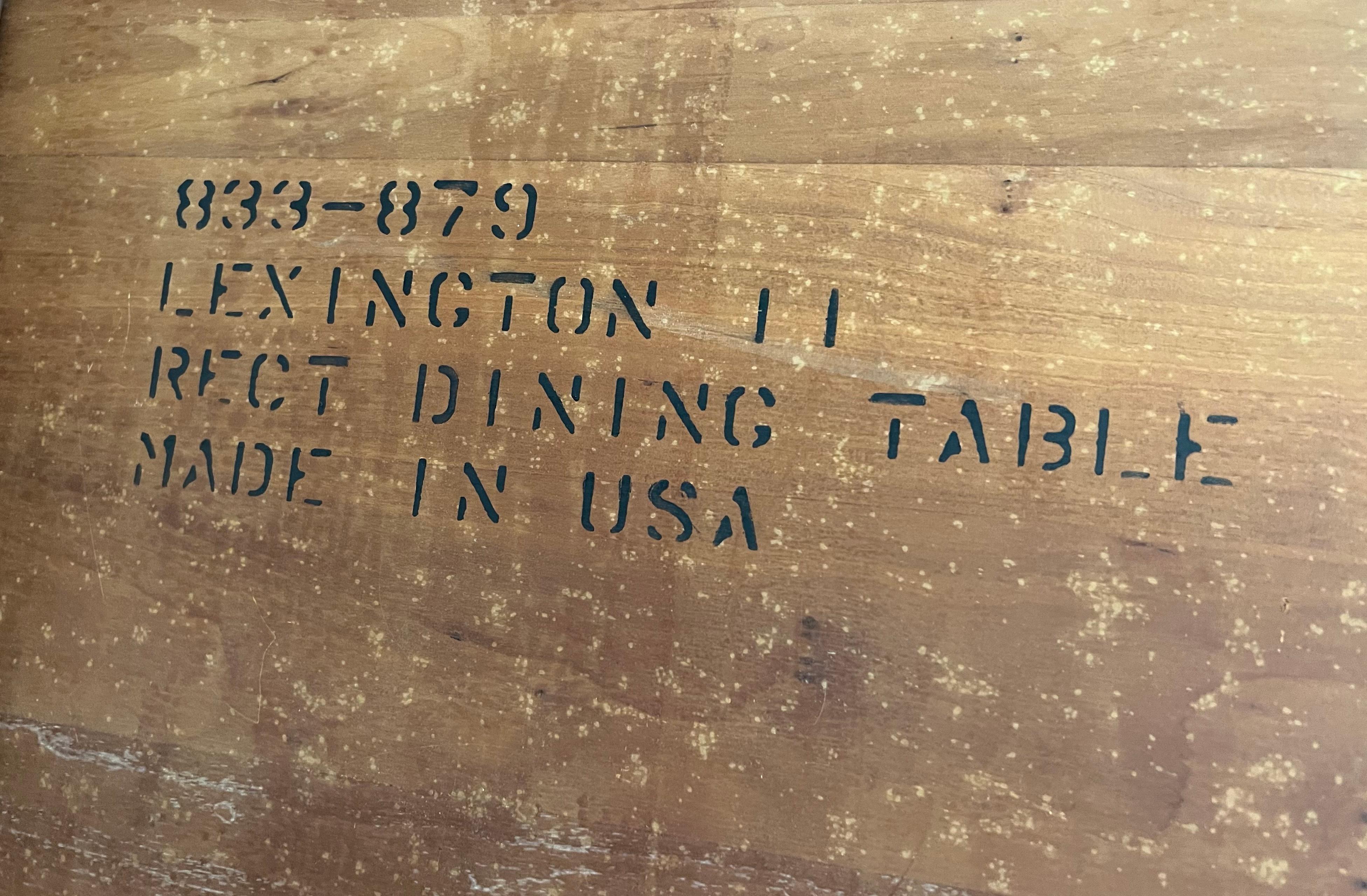 BOB TIMBERLAKE by Lexington Solid Cherry Queen Anne Farmhouse Dining Table 5