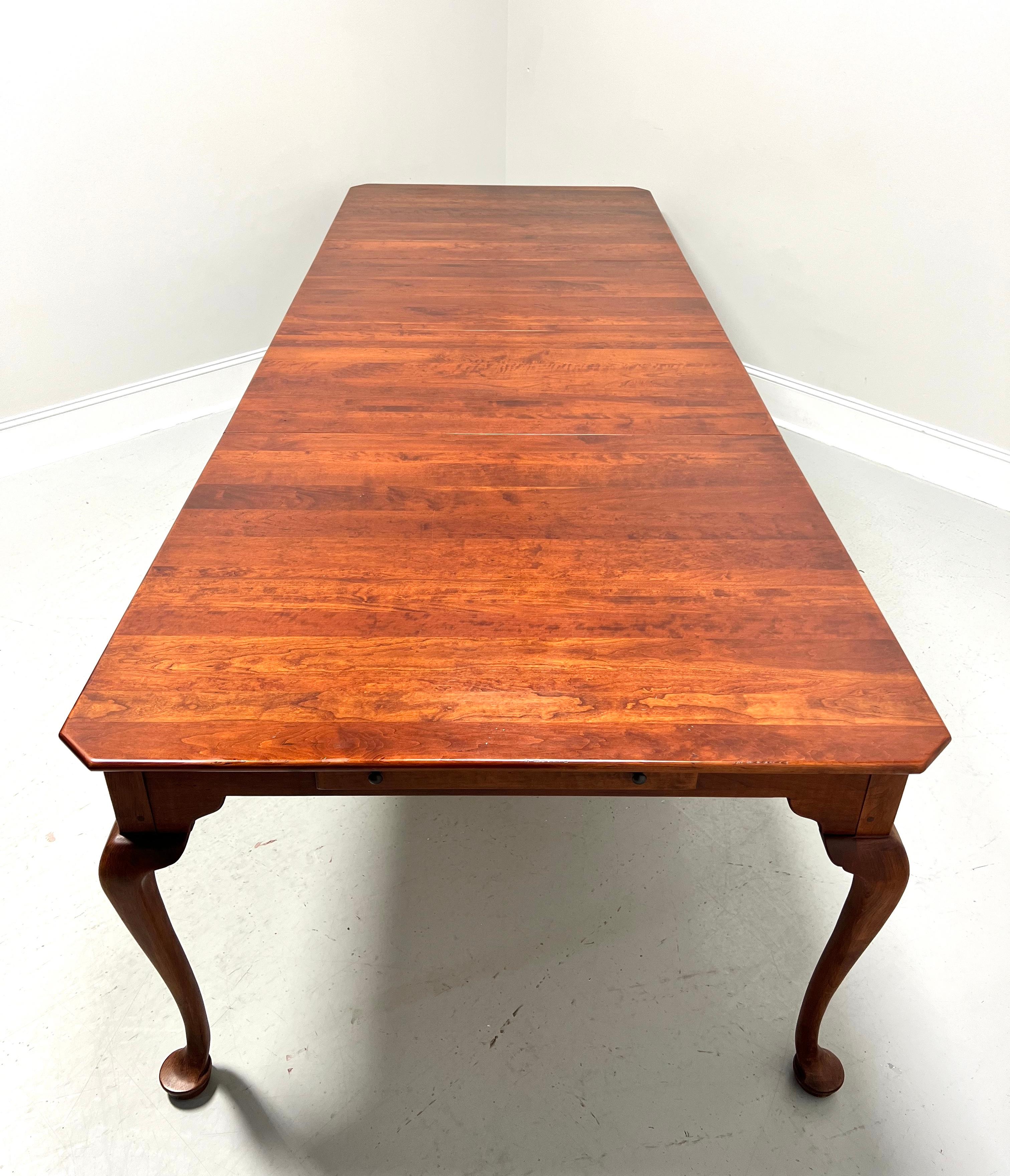 20th Century BOB TIMBERLAKE by Lexington Solid Cherry Queen Anne Farmhouse Dining Table