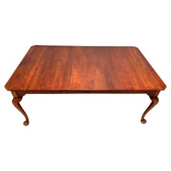Vintage BOB TIMBERLAKE by Lexington Solid Cherry Queen Anne Farmhouse Dining Table