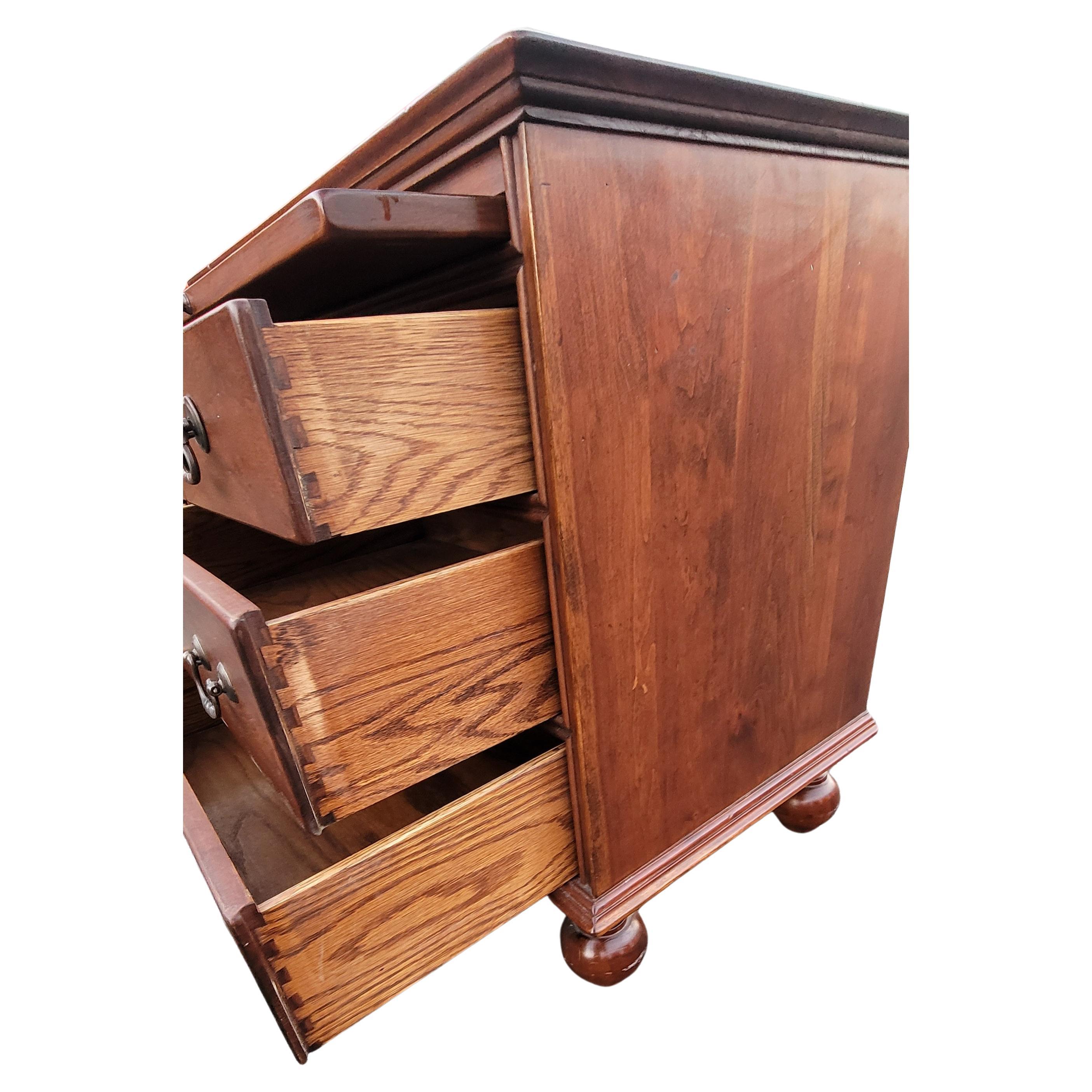 Woodwork Bob Timberlake For Lexington 4-Drawer Wild Cherry Bedside Chests W Pull Out Tray