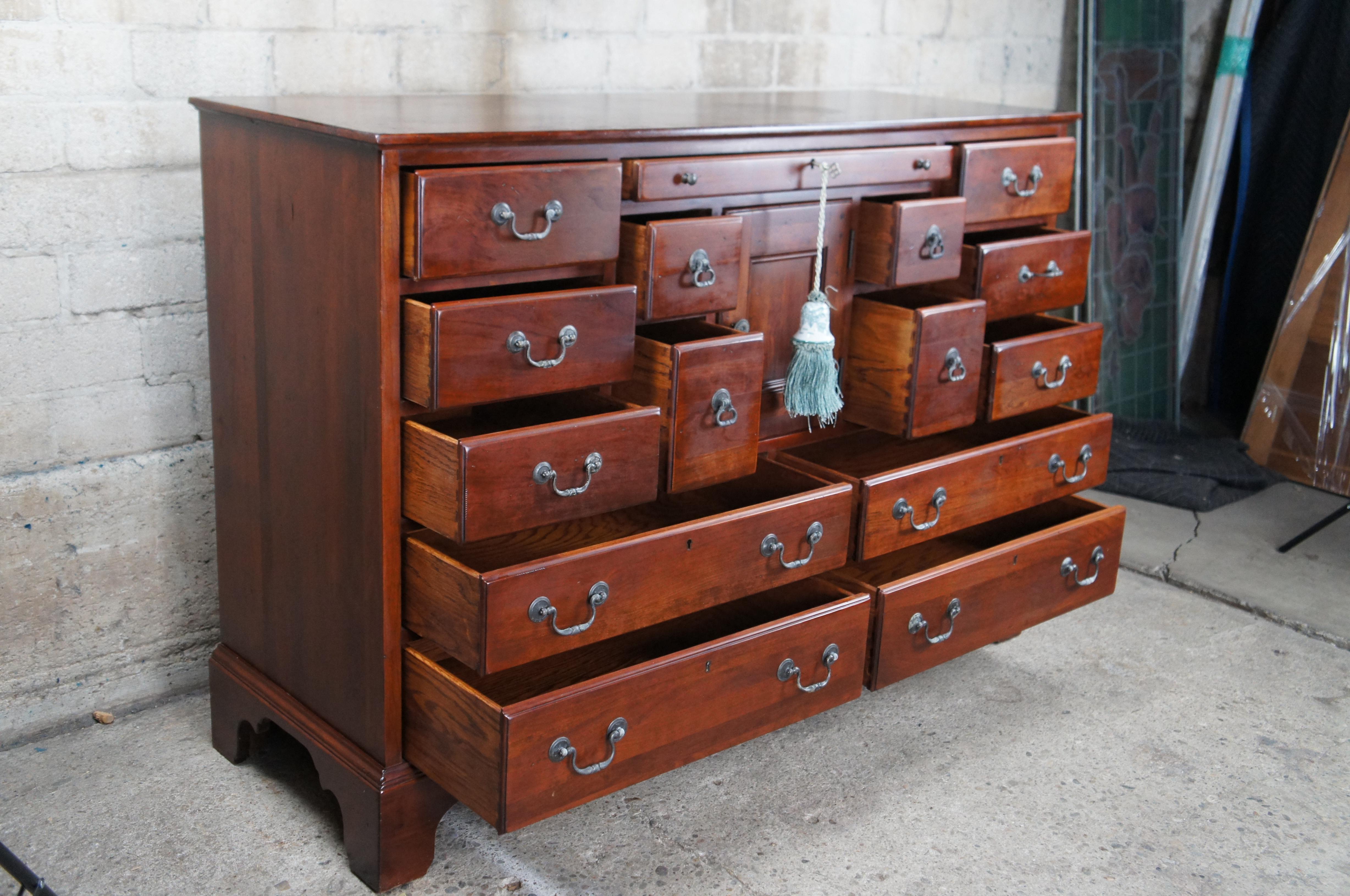 20th Century Bob Timberlake Lexington Cherry Collectors Bureau Dresser Chest 833-222
