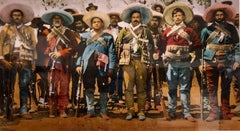 Vintage 1980s Pancho Villa, Texas Artist Large Format C-Print Color Photograph