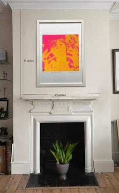 Bob Whitaker silkscreen print, Ringo Starr