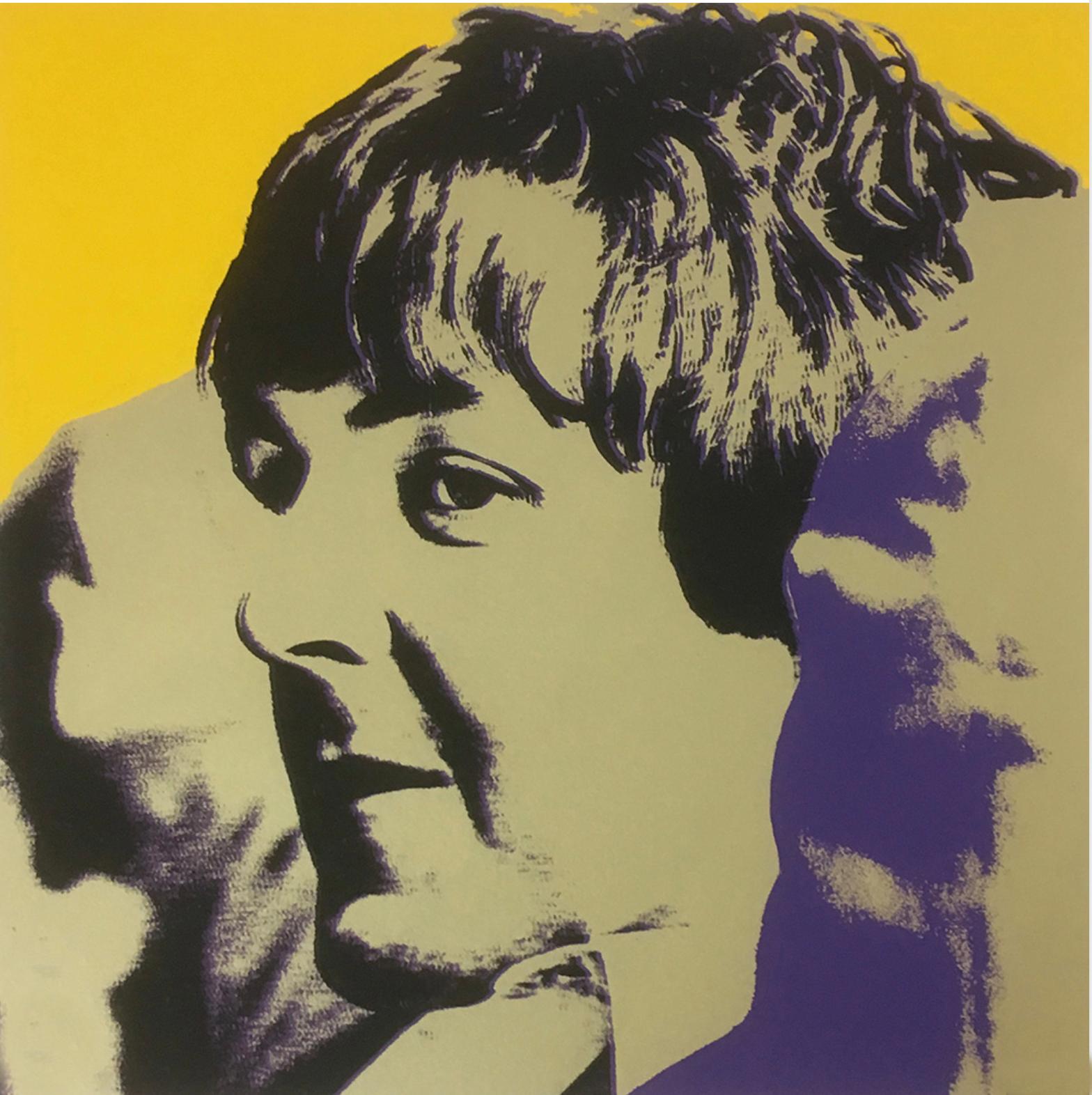 Bob Whitaker Portrait Print - Robert Whitaker Limited Edition Silkscreen Print