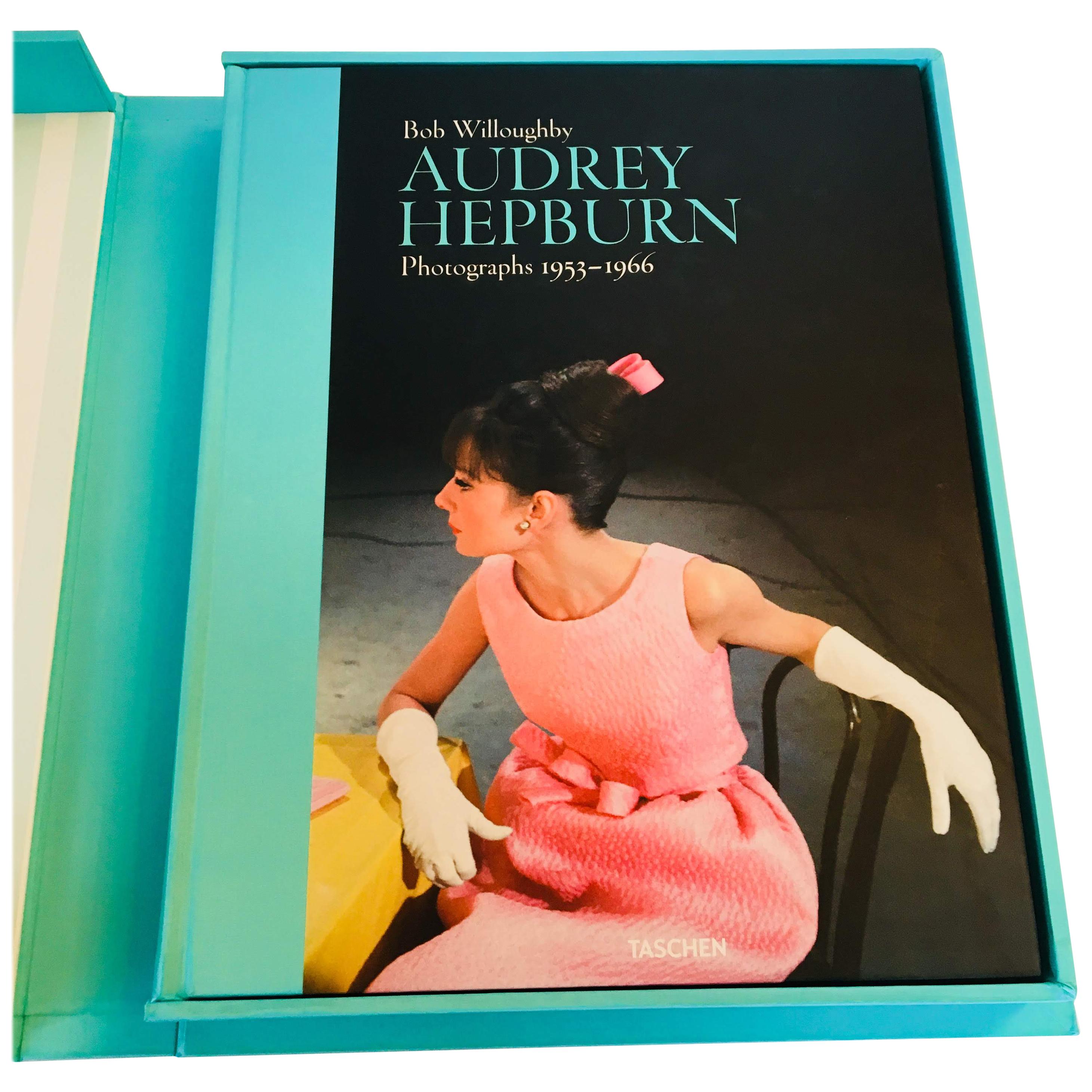 Bob Willoughby Audrey Hepburn Photographs Book, Signed Copy