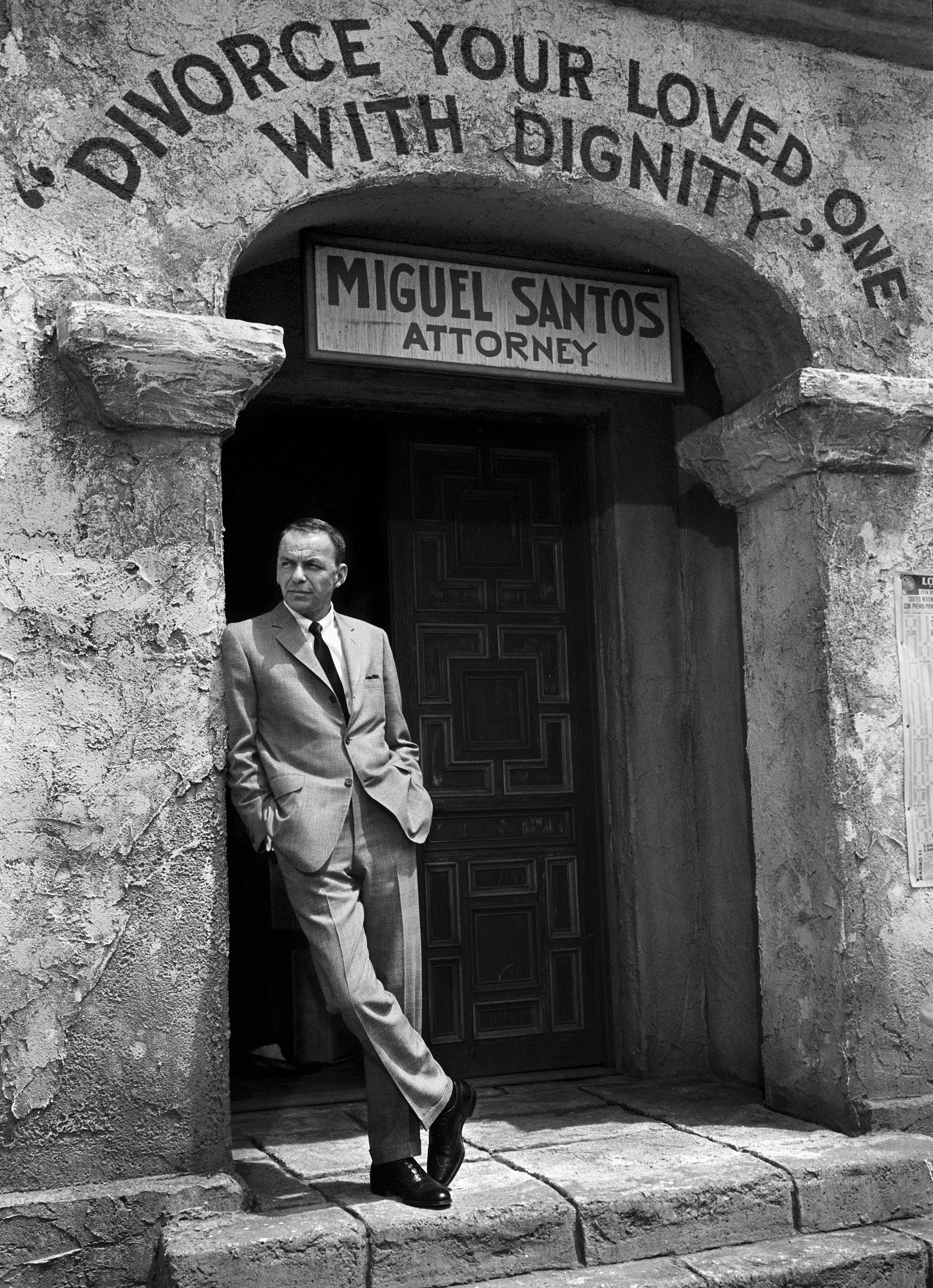 Frank Sinatra, 1965  - Bob Willoughby (Portrait Photography)
