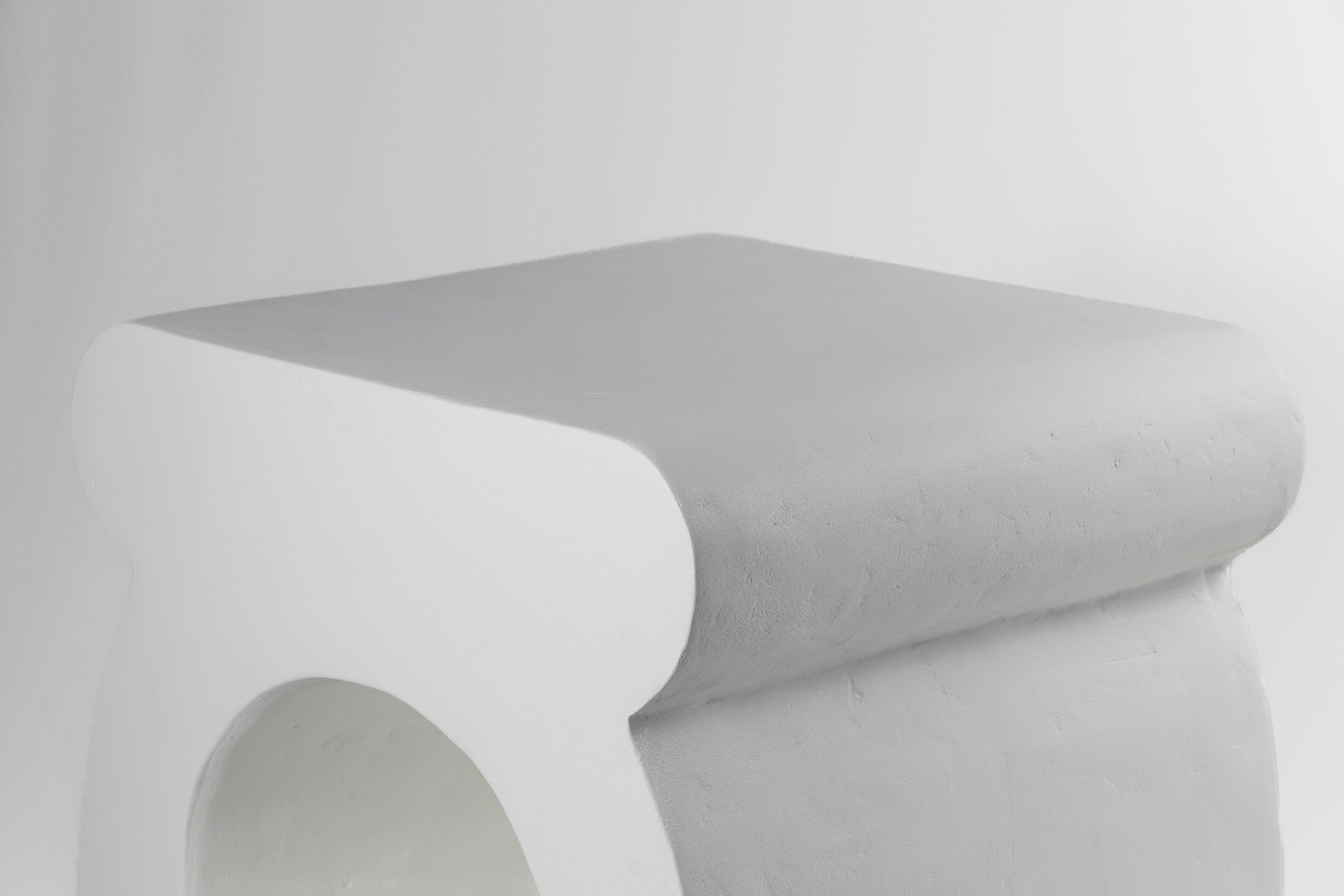 Steel Boba Night Table by Curvy World Studio For Sale