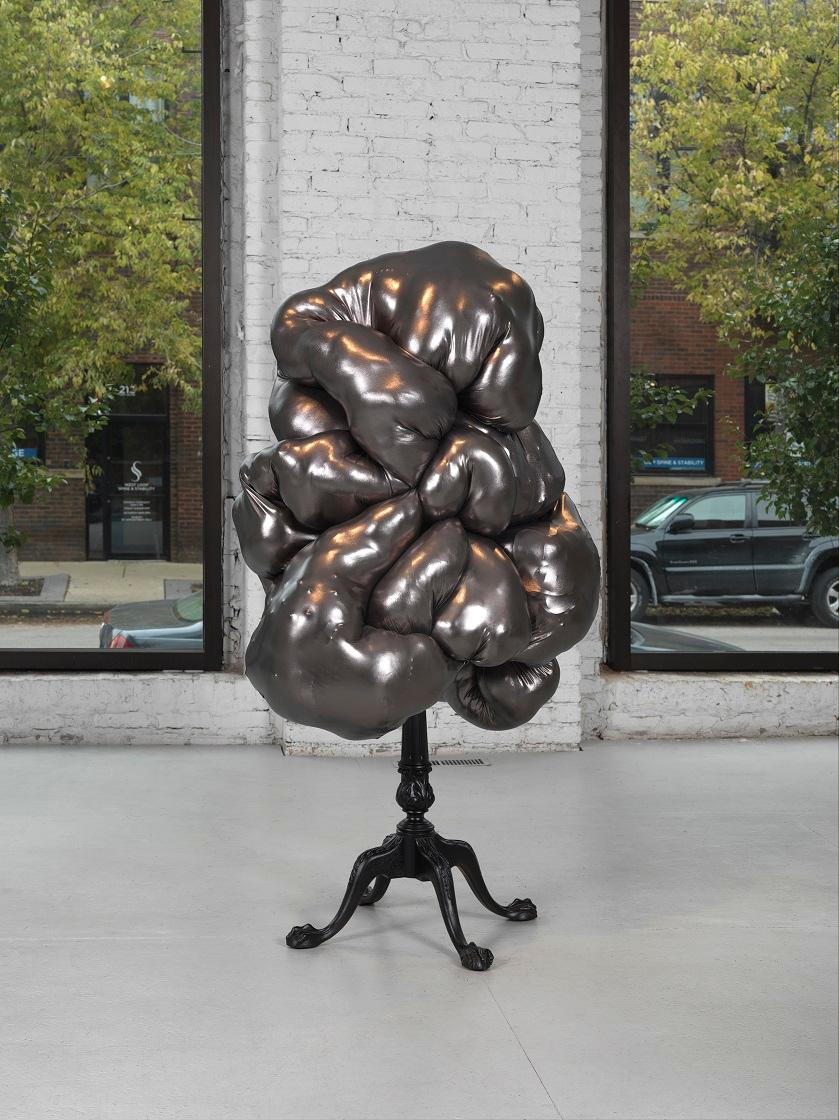 Bobbi Meier Abstract Sculpture - Conversation Piece (erect)