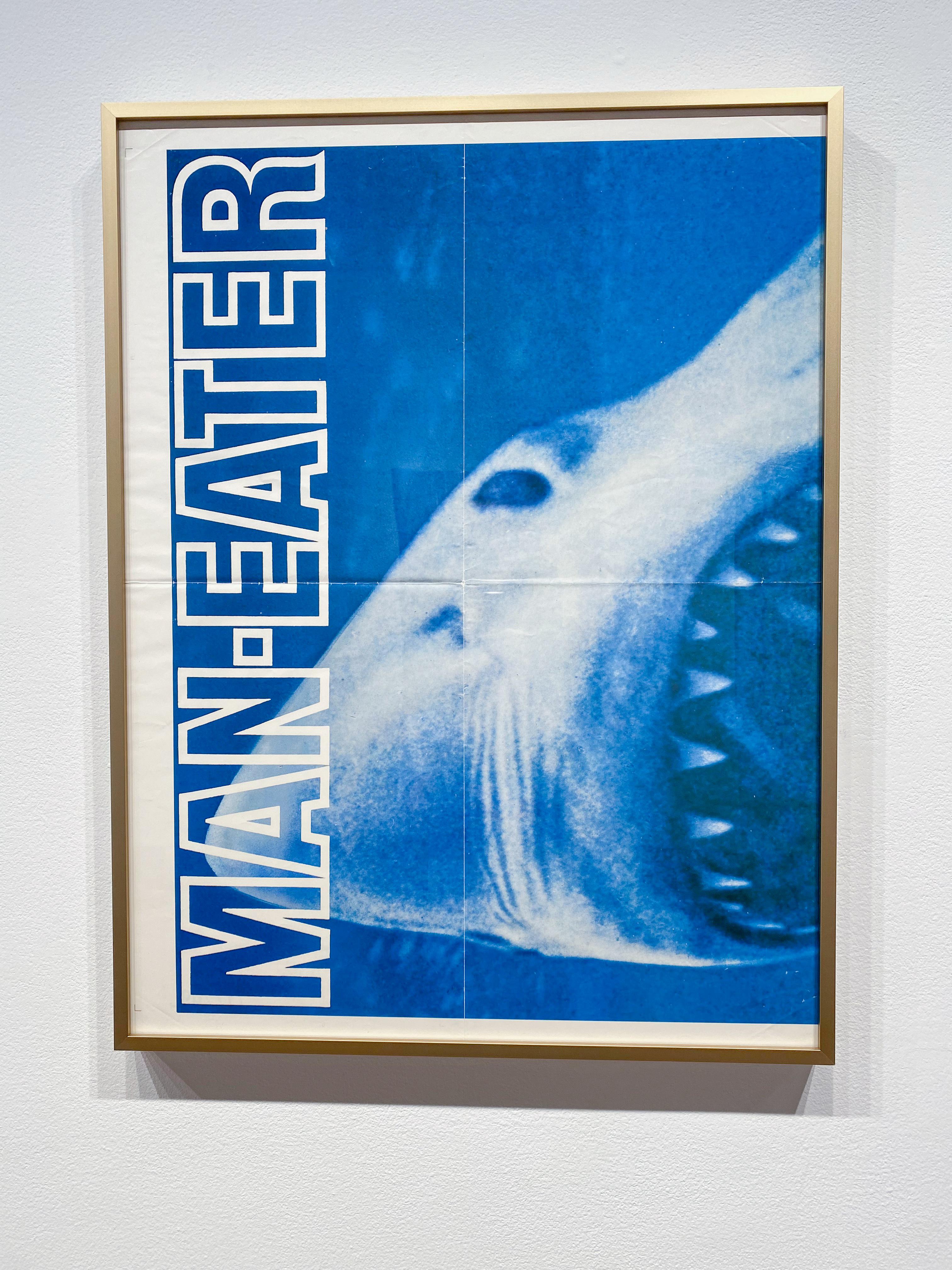 Mangeur d'hommes - Bleu Animal Print par Bobbi Woods