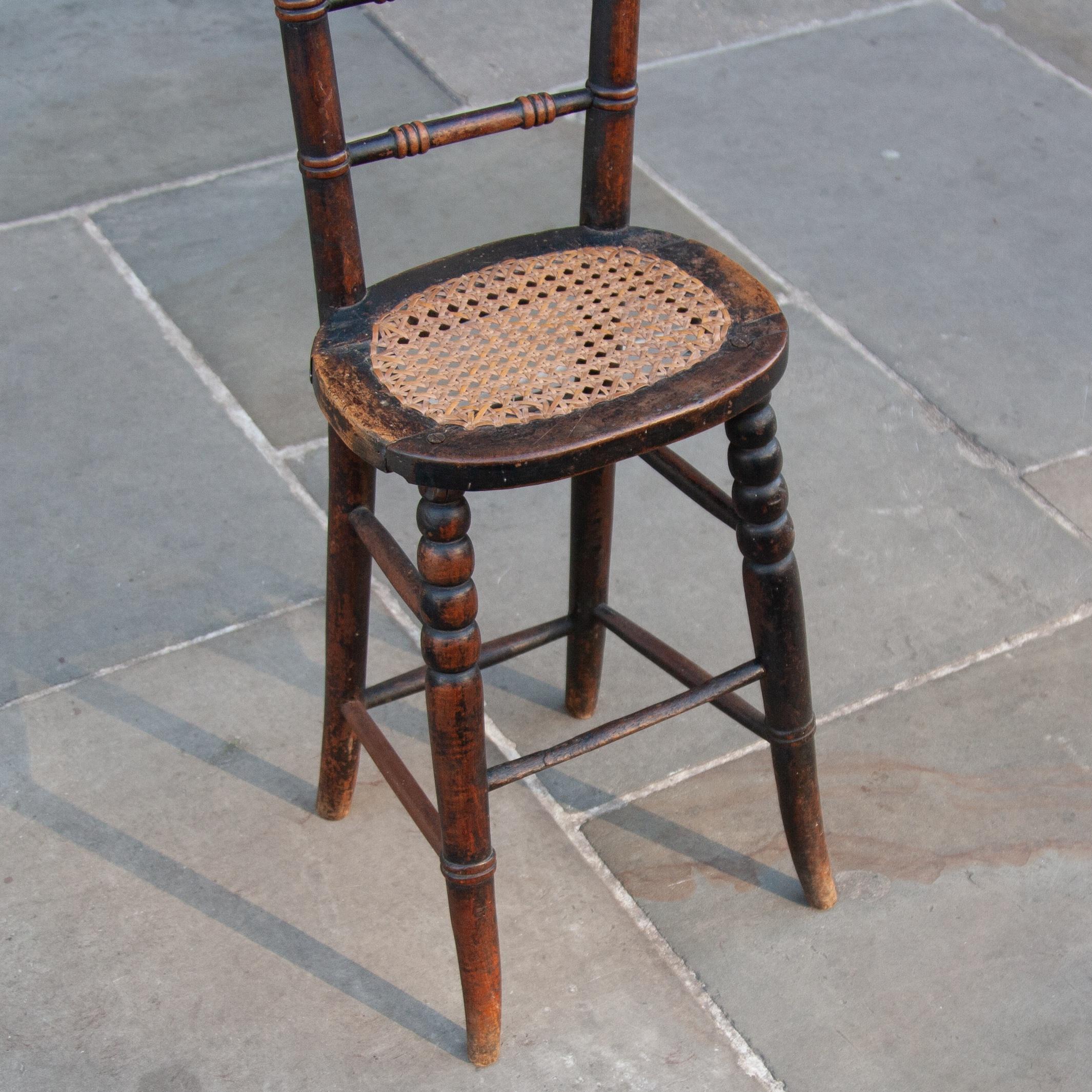 Bobbin Correctional Chair, British, c. 1880 In Good Condition For Sale In London, GB