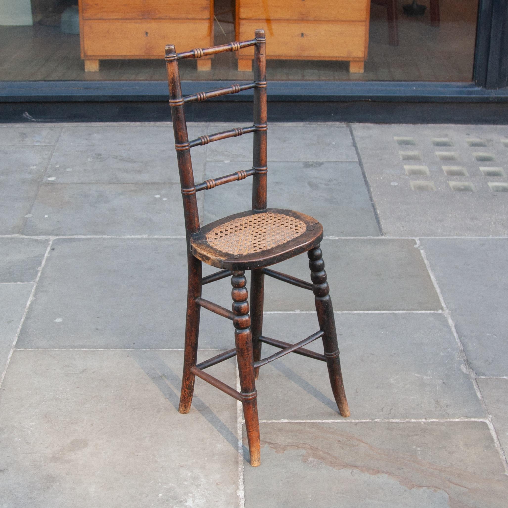 Bobbin Correctional Chair, British, c. 1880 For Sale 1